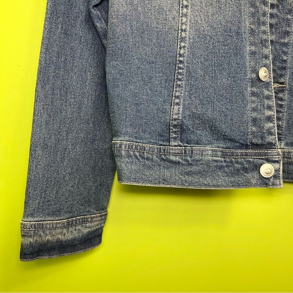 Christine Alexander‎ Swarvoski Crystal Embellished Denim Jacket size XL - Picture 3 of 8